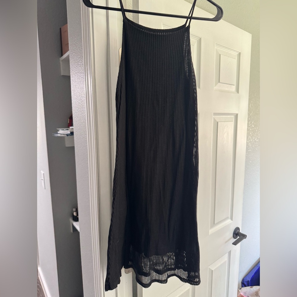 Elegant Black Sleeveless Dress